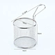 Chrome Round Mini Fry Basket