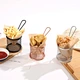 Chrome Round Mini Fry Basket